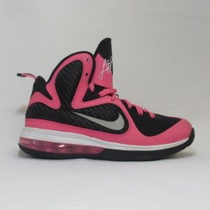 Nike Zoom Lebron James 9 Laser-Pink/Black 4.5Y